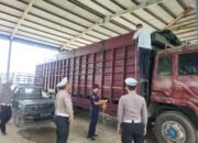Satlantas Polres Pidie Sosialisasikan Program Indonesia Zero Over Dimension and Over Loading
