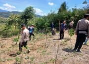 Polsek Linge Tinjau dan Siapkan Lahan Penanaman Jagung Kuartal III