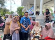 Wali Kota Langsa Tinjau Gelar Pasar Murah Pemko di Lapangan Merdeka