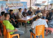 Kapolsek Panteraja Tampung Aspirasi dan Tekankan Larangan Bakar Lahan dalam Jumat Curhat Pidie Jaya