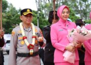 Tradisi Pedang Pora dan Tari Guel Warnai Lepas Sambut Kapolres Aceh Tengah