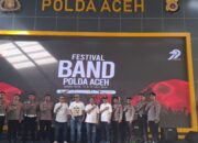 D’ Upes Band Polres Aceh Tengah Raih Juara 1 Festival Band Polda Aceh HUT Bhayangkara ke-79