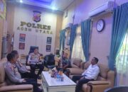 Dandim 0103/Aceh Utara Kunjungi Polres, Pererat Sinergi TNI-Polri Demi Stabilitas Keamanan Daerah