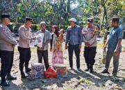 Kapolsek Pantee Bidari Salurkan Bantuan untuk Korban Kebakaran di Matang Pudeng
