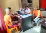 Satreskrim Polres Pidie Jaya Tangkap Dua Pemain Judi Online di Warung Kopi