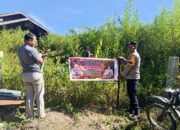 Cegah Karhutla, Polres Aceh Tengah Gencar Sosialisasi dan Pasang Spanduk Imbauan di Kampung Bewang