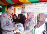 Kapolres Pidie Hadiri Launching Penyaluran Bantuan Pangan Beras di Kecamatan Grong-Grong