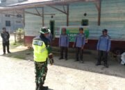 Babinsa Linge Latih Linmas untuk Perkuat Ketahanan Wilayah