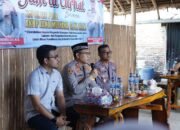 Kapolres Pidie Gelar Jumat Curhat di Simpang Tiga, Serap Aspirasi dan Keluhan Warga Terkait Permasalahan Pertanian