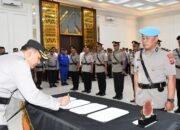 Rotasi Jabatan, Kapolres Aceh Timur Pimpin Sertijab dan Pelantikan Kasipropam