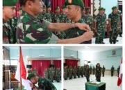 Kasdim 0102/Pidie Apresiasi Dedikasi Personel yang Pindah Tugas ke Kesatuan Baru