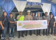 Semarak HUT RI ke-80, PJS Sibolga-Tapteng dan Polres Tapteng Bagikan Bendera Merah Putih