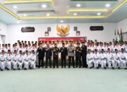 Kapolres Aceh Timur Hadiri Pengukuhan Paskibra HUT RI ke-80