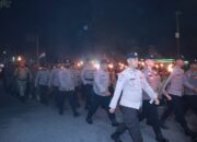 Semarak Malam Taptu dan Pawai Obor HUT ke-80 RI di Bener Meriah, Forkopimda Tunjukkan Kekompakan