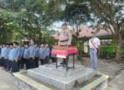 Semarak HUT RI ke-80, Kapolsek Dewantara Pimpin Upacara di SMA Negeri 1 Dewantara