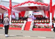 Kapolres Pidie Hadiri Upacara HUT ke-80 RI di Lapangan PCC Sigli