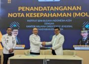 Sinergikan Potensi, Kanwil Ditjenpas Aceh dan ISBI Aceh Tandatangani Nota Kesepahaman