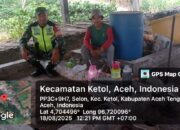 Babinsa Koramil 09/Ketol Beri Motivasi Pemuda Desa Selon yang Akan Daftar TNI AD