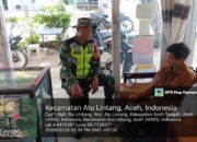Babinsa Koramil 07/Atu Lintang Laksanakan Komsos dengan Aparatur Desa Binaan