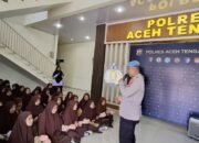 Polres Aceh Tengah Terima Kunjungan SMP IT Cendikia, Tanamkan Edukasi Hukum dan Cegah Kenakalan Remaja