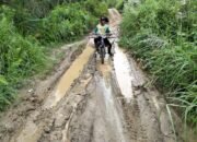 Warga SP 1 Kuala Pangoh Keluhkan Jalan Rusak Parah, Belum Pernah Tersentuh Perbaikan Sejak 1996