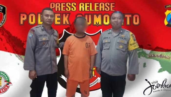 Polisi Jombang Amankan Pelaku Percobaan Pencurian Kotak Amal di Sumobito