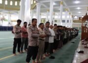 Polres Aceh Tengah Gelar Shalat Gaib dan Doa Bersama untuk Almarhum Affan Kurniawan
