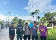 3 Pilar Bersinergi, Bhabinkamtibmas Bersama Babinsa dan Lurah Sentosa Siap Menjaga Keamanan Serta Menolak Aksi Anarkis