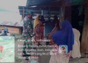 Babinsa Koramil 09/Ketol Ajak Warga Desa Bintang Pepara Jaga Kebersihan Lingkungan