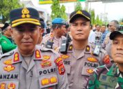Kapolres Lhokseumawe Pimpin Langsung Pengamanan Aksi Unjuk Rasa, Situasi Berjalan Aman dan Kondusif