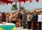 Kapolres Aceh Tengah Dampingi Gubernur Aceh dalam Kunker Penyerahan Rumah Sakit Regional Pegasing