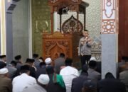 Kapolres Aceh Tengah Ajak Masyarakat Jaga Persatuan dan Tidak Mudah Terprovokasi dalam Rabu Berkah di Masjid Quba