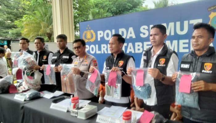 Polrestabes Medan Tindak Tegas Komplotan Curat, Curas, dan Curanmor: 21 Pelaku Ditangkap, 5 Tumbang Ditembak