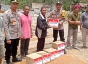 Polres Bener Meriah Salurkan Bantuan untuk Korban Kebakaran Rumah di Kampung Amor