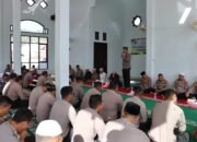 Doa Bersama untuk Keselamatan Anggota, Polres Aceh Tengah Tebar Kekhusyukan