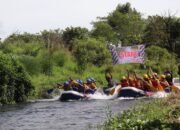 Kodim 0106/Aceh Tengah Gelar Lomba Arung Jeram Meriahkan HUT ke-80 TNI