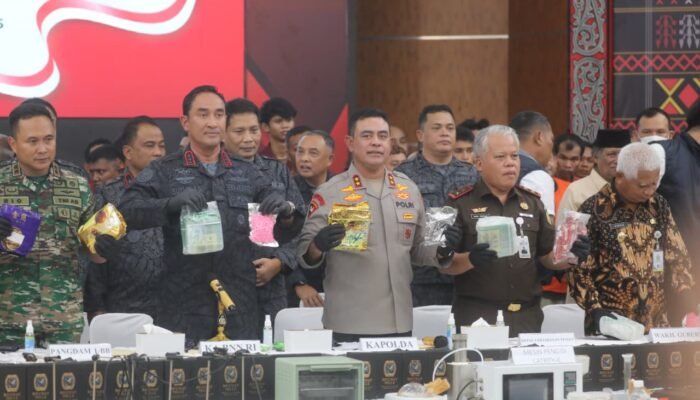 Polda Sumut dan BNN RI Musnahkan Barang Bukti Narkoba Senilai Rp2,7 Triliun