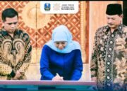 Gubernur Jawa Timur Khofifah Indar Parawansa Resmikan Masjid Baitus Sholihin SMAN 3 Taruna Angkasa Madiun