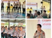 Polres Pidie Gelar Pelatihan TFG dan Sispamkota Jelang Aksi Unras