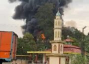 Kebakaran Sumur Minyak Tua di Muba Kaliberau, Dua Korban Meninggal Dunia