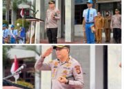 Polres Pidie Gelar Upacara Bendera Serentak di 30 Sekolah