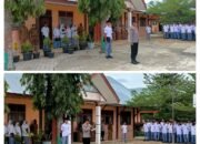 Kasi Humas Polres Pidie AKP Anwar, S.Ag, Jadi Pembina Upacara di SMAN 1 Padang Tiji