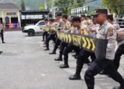 Polres Aceh Tengah Gelar Latihan Dalmas, Tingkatkan Kesiapan Personel Hadapi Potensi Unjuk Rasa