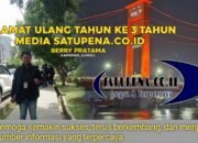 Kepala Perwakilan Sumatra Selatan Ucapkan Selamat Ulang Tahun untuk Satupena.co.id