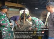 TMMD ke-126 Kodim 0106/Aceh Tengah Bangun MCK untuk Warga Kurang Mampu di Desa Kute Keramil
