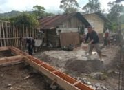 Pembangunan Rumah RTLH Program TMMD ke-126 di Desa Rutih Capai 25 Persen