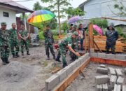 Tim Wasev Mabes TNI Tinjau Program TMMD ke-126 Kodim 0106/Aceh Tengah di Desa Roteh
