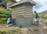 Pembangunan MCK Tahap 2 Satgas TMMD ke-126 di Desa Kute Keramil Hampir Rampung