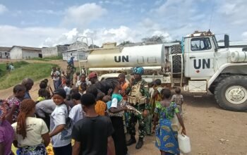 Yonif 412 Satgas Indo RDB XXXIX-G mengalirkan harapan para pengungsi di Kongo