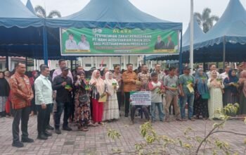 1:216 Mustahiq Miskin Produktif di Agara Menerima Bantuan Zakat Perusahaan PT Bank Aceh Syariah